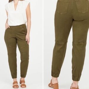 Spanx stretch twill joggers